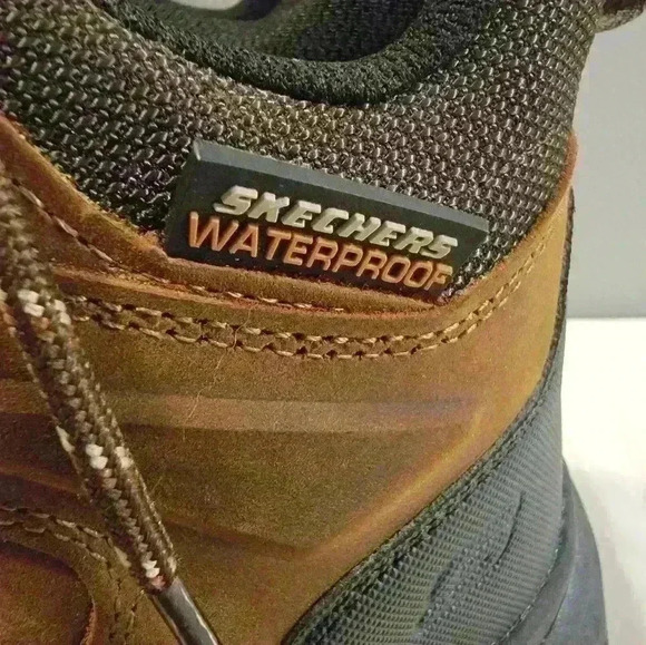 Skechers Outdoor Waterproof,Relaxed Fit Boots. Men's size 9 - Picture 10 of 12